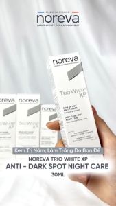 Kem Dưỡng Ban Đêm Noreva Trio White Mela Anti-Dark Spot Night Care Làm Sáng Da - 50ml