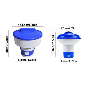 Swimming Pool Pill Floating Cup Containers For Pool Cleaning Chemicals Pool Cleaning Floating Sterilizer Effervescent Tablets