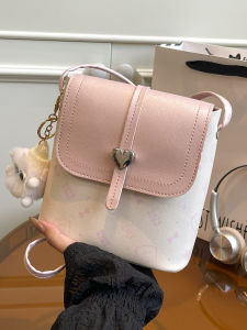 Túi Đeo Chéo Hình Thùng Dễ Thương Màu Hồng Túi Đựng Điện Thoại Di Động Túi Đeo Chéo Phong Cách Hàn Quốc Cho Nữ Túi Đeo Vai Mềm