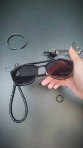 GIGIEMAS - Kacamata Hitam Steampunk Sunglasses Pantai Retro KKSSR