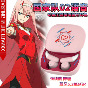 Anime Themed Wireless Bluetooth Sleep Earbuds Dual Side Sleep Compatible Long Battery Life Noise Reduction Comfortable Wearing