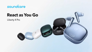 Soundcore Liberty 4 Pro Noise Cancelling Wireless Earbuds with 7-Sensor and Real-Time ANC Hi-Fi & AI