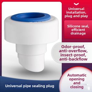 Odor Proof Seal Plug Overflow Preventer