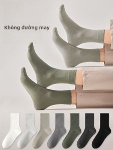 MiiOW | Tất thể thao không xương thoáng khí chống mùi kháng khuẩn cho nam Tất dài đến bắp chân MiiOW Cat Man Tất mùa xuân thu