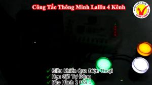 Công tắc Hunonic Lahu 1 kênh công suất lớn 4000W - Điều khiển từ xa qua điện thoại