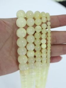 1 String 4/6/8/10/12mm Natural Stone Beads Colored Jade Loose Spacer Gemstone Round Beads For DIY Charms Bracelet Necklace Decor