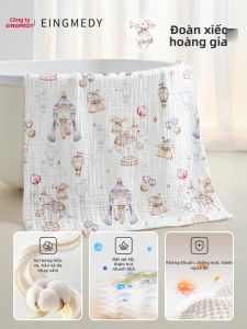 EINGMEDYFRESH | Khăn Tắm Bé Bằng Cotton Mềm Mại Hấp Thụ Nước Cao
