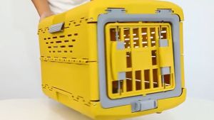 Portable Pet Cage Foldable Flight Case for Cat Dog Breathable Outing Pet Check-in Box Pet Supplies