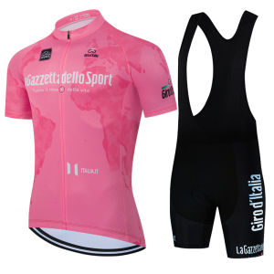 2025 NEW Team Cycling Jersey Set Summer Breathable Road Bicycle Suit Riding Uniform Bike MTB Clothing Summer Sports Cycling Suit