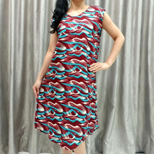 3015 (006) READY STOCK BATIK DRESS SINGLET/DRESS BATIK