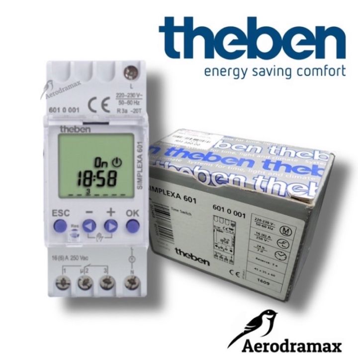 THEBEN Simplexa 601 Time Switch Lazada