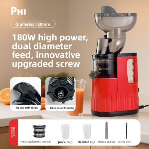 「China Plug」Phi | Juice Separation Juicer Large Capacity Large Diameter
