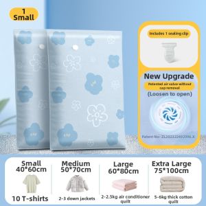 Reusable Vacuum Storage Bags for Clothes and Quilts
