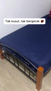 Cotton Zip Bedsheet & Pillow Case Single and Queen Set Zip Mattress Cover Comfortable Durable