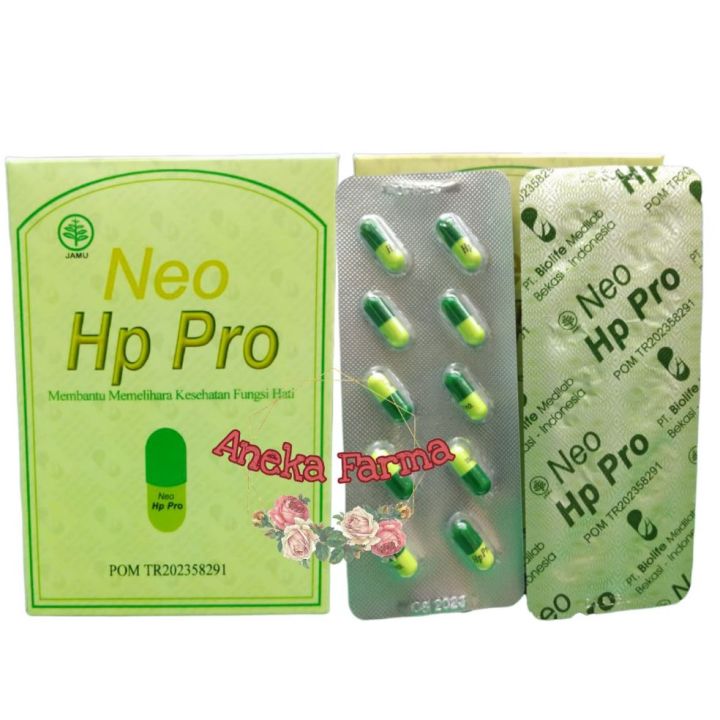 Neo HP Pro 120 Kapsul Suplemen hati