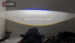X-Case Lampu Foglamp Devil Eye 3 inch Motor Mobil Universal Sepasang Include Bracket Ballast 8064