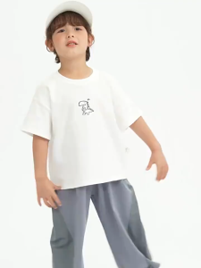 Boys Short-Sleeved T-Shirt Summer Clothes Summer Style Childrens Clothing Childrens Baby Tops Half-Sleeved Summer Thin Style Childrens Clothes