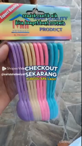 Sendok es / Sendok jus Plastik / Sendok anak / Sendok minuman panjang plastik