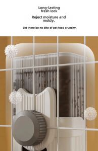 Automatic Pets Food Water Auto Feeder 3.8L 2.5L 1L - Dogs & Cats Pet Turtle Bunny Rabbit Car Dog Puppy Water Food Dispenser Auto-feeder Bowl