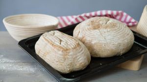 Round or Oval Banneton With Liner Bread Proofing Basket Natural Rattan Basket Baking Utensils Bread Baskets Fermentation Tools