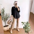 KEMEJA WANITA RAYON PREMIUM. 