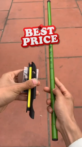 Green Bamboo Hand Fishing Rod full green as pictured Carbon Comes with full fishing accessories