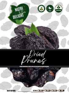 Dried Prunes ( UNSWEETENED ) 50G-1KG