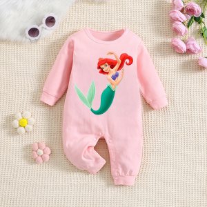Disney | Adorable Kawaii Baby Romper Newborn Going Out Onesie Crawling Clothes Cute Infant Outfit Kawaii Baby Shower Gift