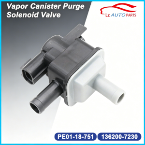 Vapor Canister Purge Control Valve OE PE01-18-751 PE0118751 for Mazda 3 6 CX-3 CX-5 CX-9 for Toyota Lexus 136200-7230 1362007230