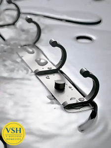 Bathroom Wall Hook No Drill Hook Wall Wall Hooks Hook Holder Hook Hanger Kitchen Penyangkut Tuala Gantung Baju Dinding