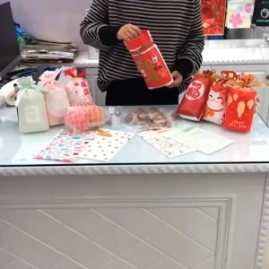 UMI 1pcs Snack Cookies Candy Biscuit Plastic Bag Food Storage Birthday Party Gift Doorgift Packaging Goodies Beg Gula Kanak