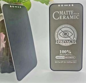 Anti Gores spy Privacy Oppo A5s A12 A7 A15 A3s A37 A53 A74 A5 2020 A9 2020 A1k Tempered Glass Full Ceramic Matte Anti Spy