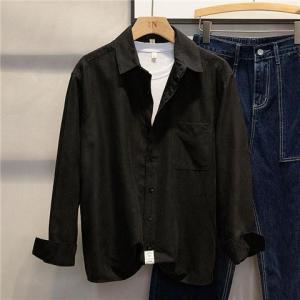 Mens Long Sleeve Shirt Spring Design Casual Inner Wear Spring Autumn Style Handsome Maturity Light Shirt Inner Wear