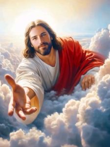 Religious Art Oil Painting By Numbers: Jesus Cross Theme Hand-painted Canvas Spiritual Home Wall Decor