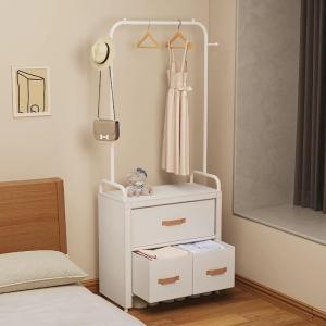 Dust-proof Floor Standing Clothes Rack