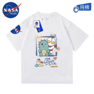 เสื้อยืดแขนสั้นผ้าฝ้ายแท้สำหรับเด็กชาย ลายการ์ตูน วันพีซ ลำลอง ระบายอากาศได้ดี ชุดคุณแม่และลูกชาย ฤดูร้อน 2022