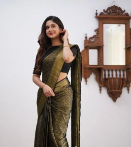 SAREE SOFT LICHI SILK CLOTH MK1119 SAREE