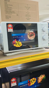 MIDEA MICROWAVE OVEN 20L MM720CGE-WH
