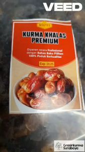Kurma KHALAS Premium 1KG Kholas Asli Arab Saudi Untuk Buka Puasa Mesir Madu Golden Valley Sayer ASI