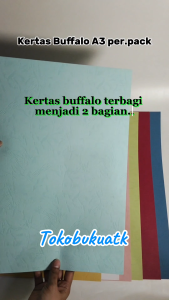 Kertas Buffalo A3 Buat Jilid
