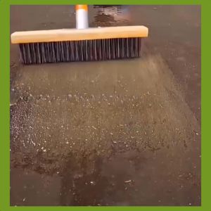 Chổi Chà Rêu Chà Sân Vườn Lối ĐiTruồng TrạiHồ BơiBể Cá Bằng Sợi Inox 304 Không Rỉ.