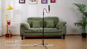 Ulanzi MT13 Flexible Gooseneck Phone Selfie Tripod with 1/4" Universal Mount (T243)