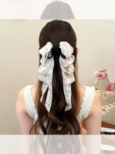 Kẹp Tóc Đuôi Ngựa Họa Tiết Hoa Kẹp Tóc Đuôi Ngựa Phụ Kiện Tóc Cho Phụ Nữ Kẹp Tóc Hình Bướm Kẹp Tóc Thời Trang Mới 2025