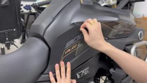 For Voge Valico DSX900 900DSX DS900X 2024 Motorcycle Tank Pad Sticker Fuel Tank Protection Decal