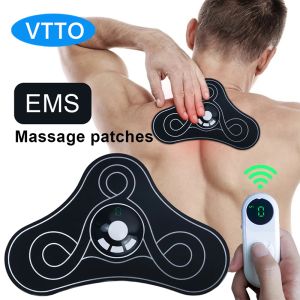 【Có điều khỏi】Máy mát xa cầm tay VTto EMS cổ máy mát xa có thể sạc lại được vật lý trị liệu xung điện cơ bắp cơ thể chân miếng dán giảm đau Dụng cụ mát xa cầm tay
