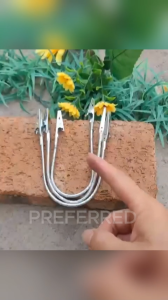 PREFERRED SHOP 1pc Double-Headed Alligator Clips Photo Clip