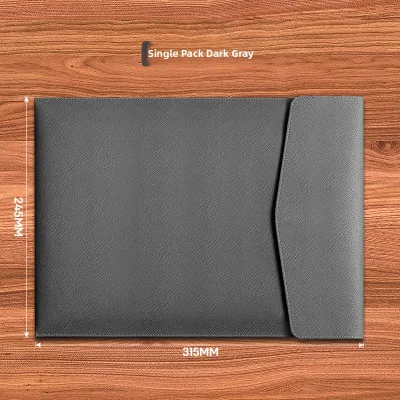 Good | Business Office Leather File Folder for Men Thick Contract Document Storage Waterproof Portable File Bag