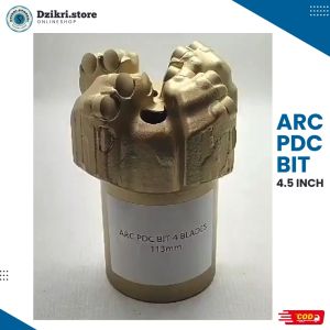 ARC PDC BIT 4 BLADES 113 MM MATA BOR UNTUK BATUAN KERAS MATA BOR UNTUK EKSPLORASI DAN PENGEBORAN AIR TANAH