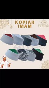 (PMN) Kopiah Imam / Ketayap Imam / Kopiah Viral / Kopiah Azhar / Kopiah Mesir