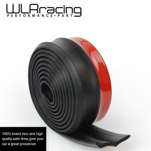 2.5M Car Bumper Lip Stickers Car Front Bumper Lip Rubber Car Bumper Protectors Exterior Mouldings Bumper Lip Strip 60mm Width